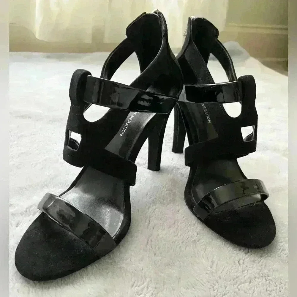 BCBGeneration Jey Stilletos Suede/Patent Leather - Picture 2 of 8
